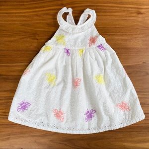 🐰🌷Embroidered Eyelet Spring Sundress Easter 💕